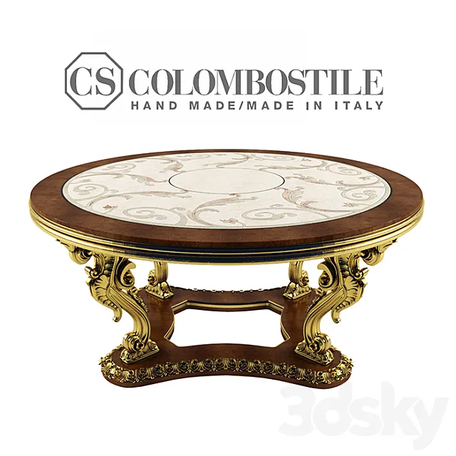 TABLE COLOMBOSTILE 3DS Max Model