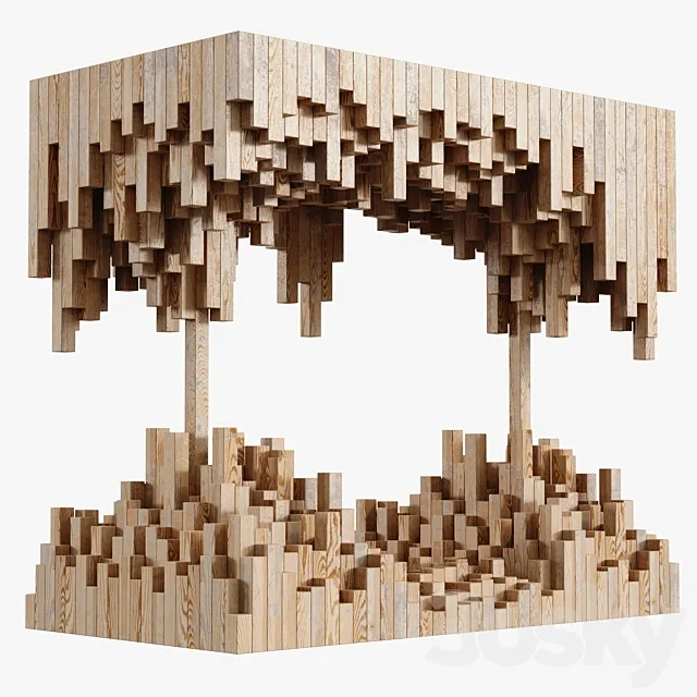 table decorative 3ds Max