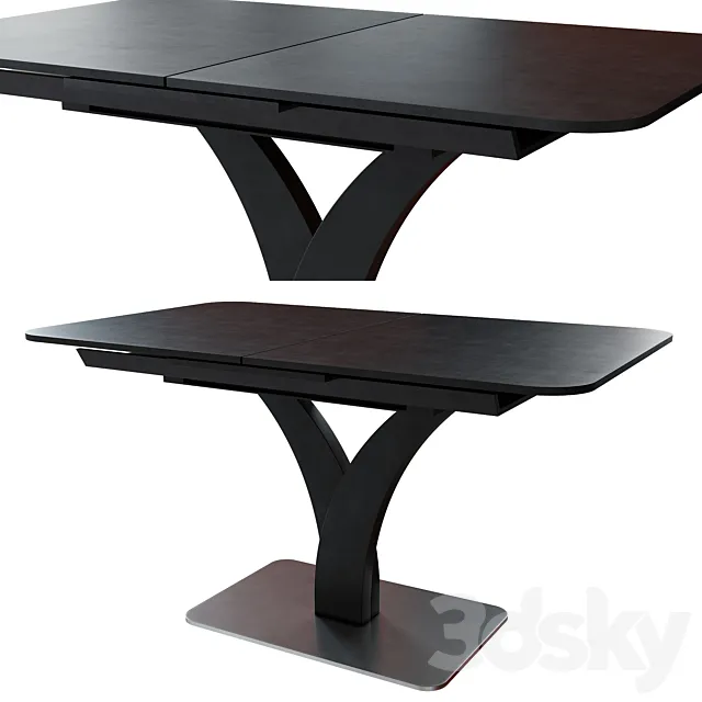Table FRANCE 140 3ds Max