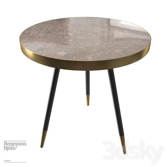 Table Hedda Ø55 cm Bergenson Bjorn 3DS Max Model