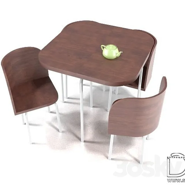 Table Ikea F???in 3dsMax Model