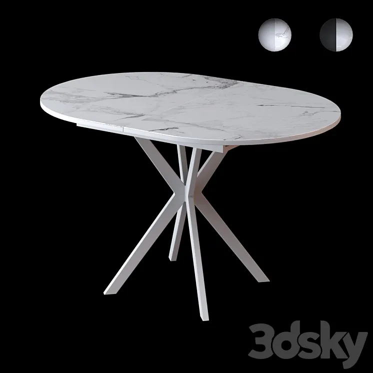 Table KENNEL b1300 3DS Max
