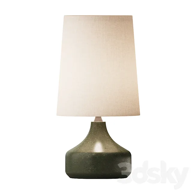 Table Lamp 2 3DS Max Model