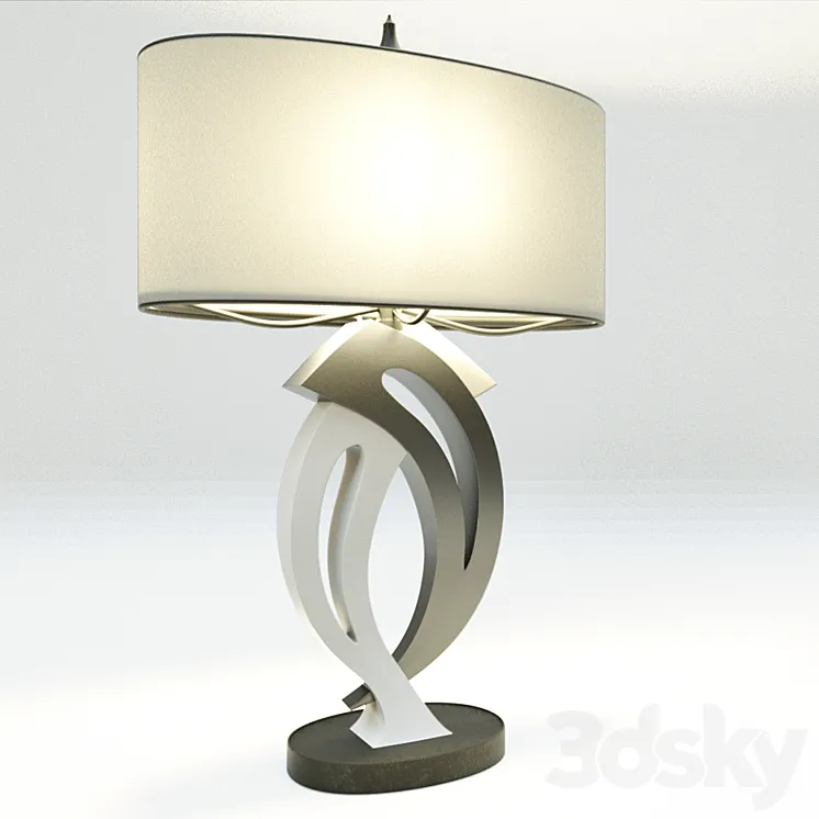 Table lamp 3DS Max