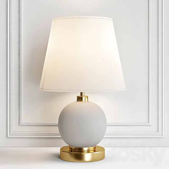 Table lamp 3DS Max Model