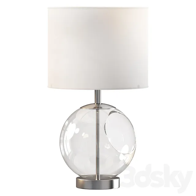 Table lamp Acrylic Collectors Lamp 3ds Max