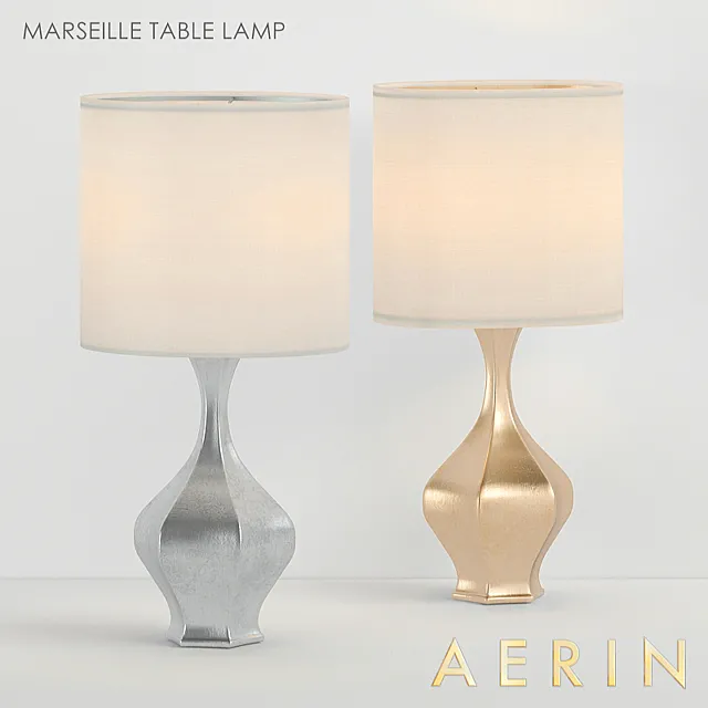 Table lamp Aerin Marseille 3DSMax File