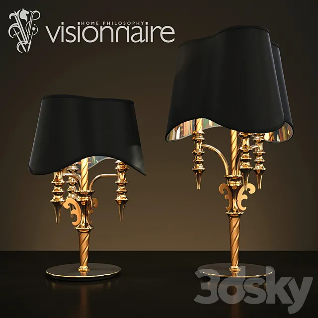 Table lamp Amarilli Ipe Cavalli 3ds Max