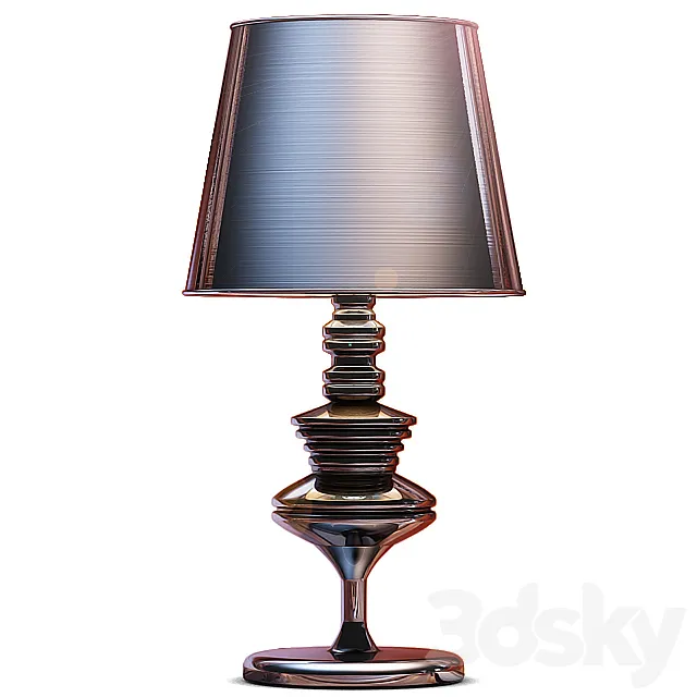 Table lamp Art Deco 3ds Max