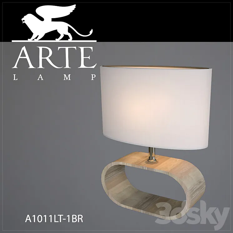 Table lamp Arte Lamp A1011LT-1BR 3DS Max