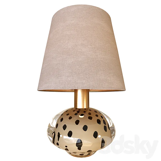 Table lamp AUDEN 3DS Max Model