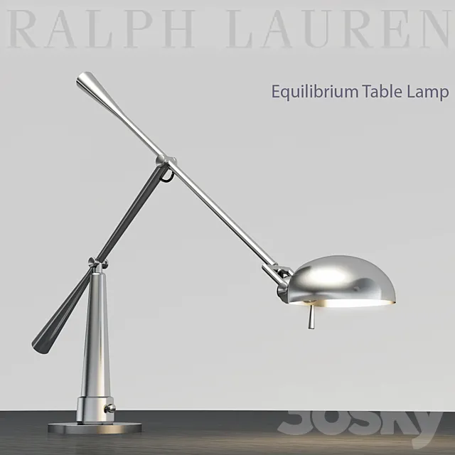 Table lamp by RALPH LAUREN 3DS Max Model