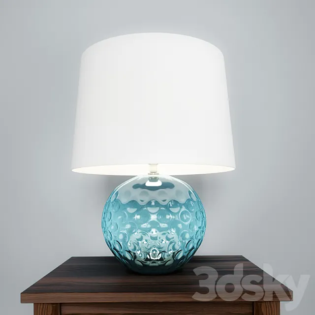 Table lamp Caprice Aqua Glass 3DSMax File