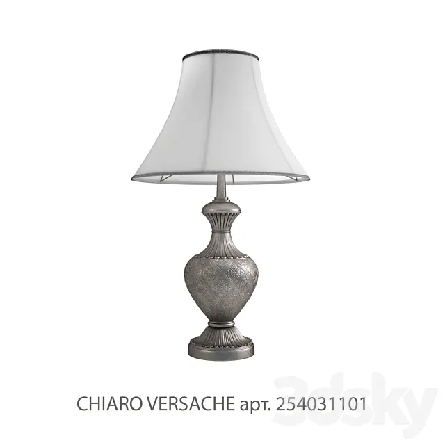 TABLE LAMP CHIARO VERSACE 254031101 3ds Max