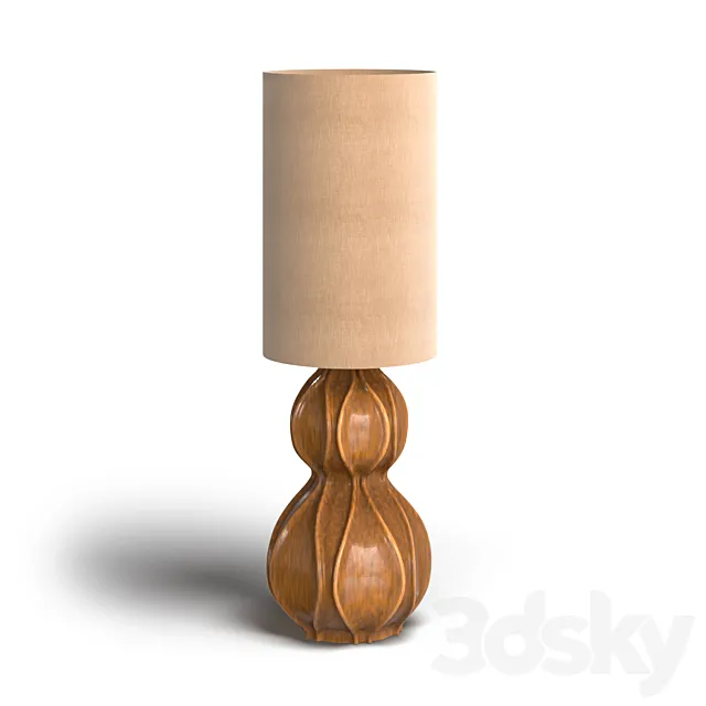 Table lamp Dahna 3ds Max