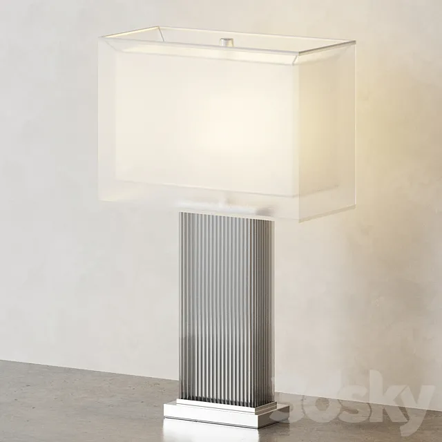 Table lamp Dantone Home Charleston 2 3DS Max Model