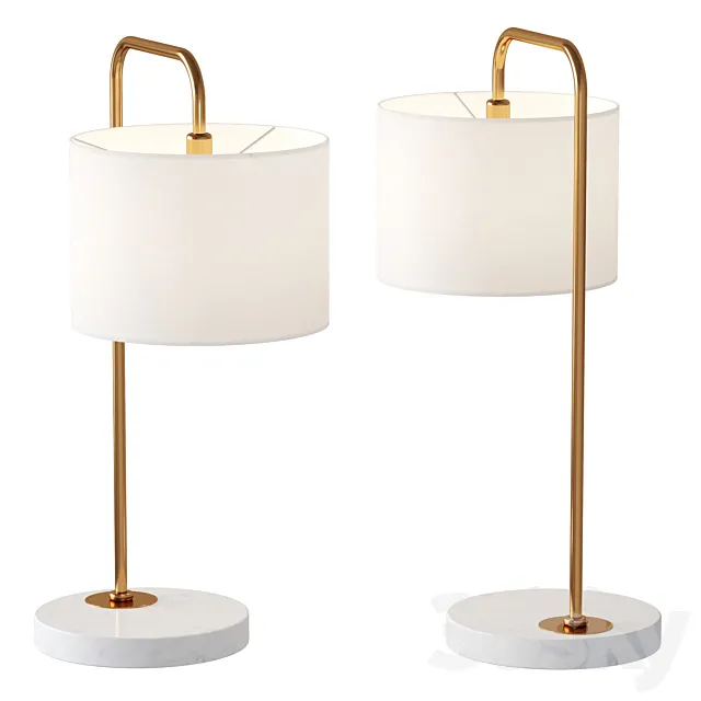 Table lamp Dantone Home Rupert 3ds Max