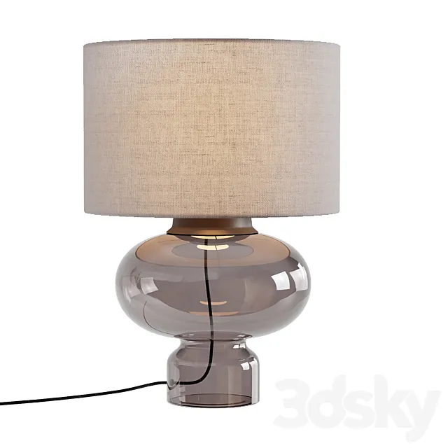 Table lamp EDMUND 3DS Max Model