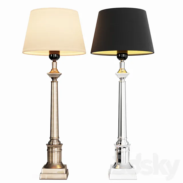 Table lamp Eichholtz 101642 Cologne (size S) 3ds Max