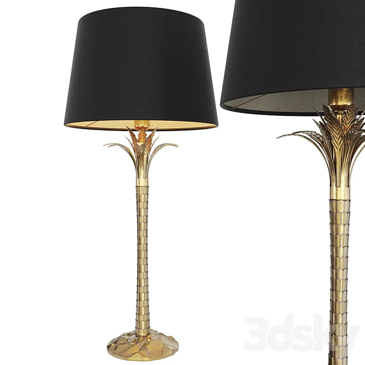 Table lamp Eichholtz 113737 Palm Harbor 3DS Max