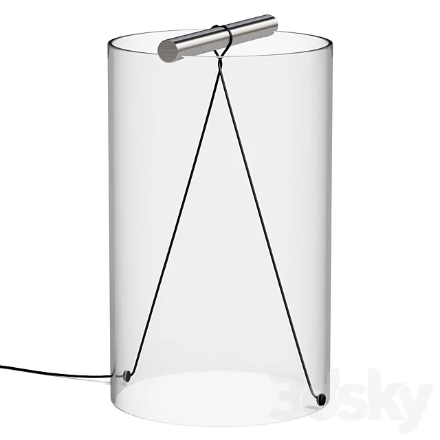 Table lamp Flos – To-Tie T2 3dsMax Model