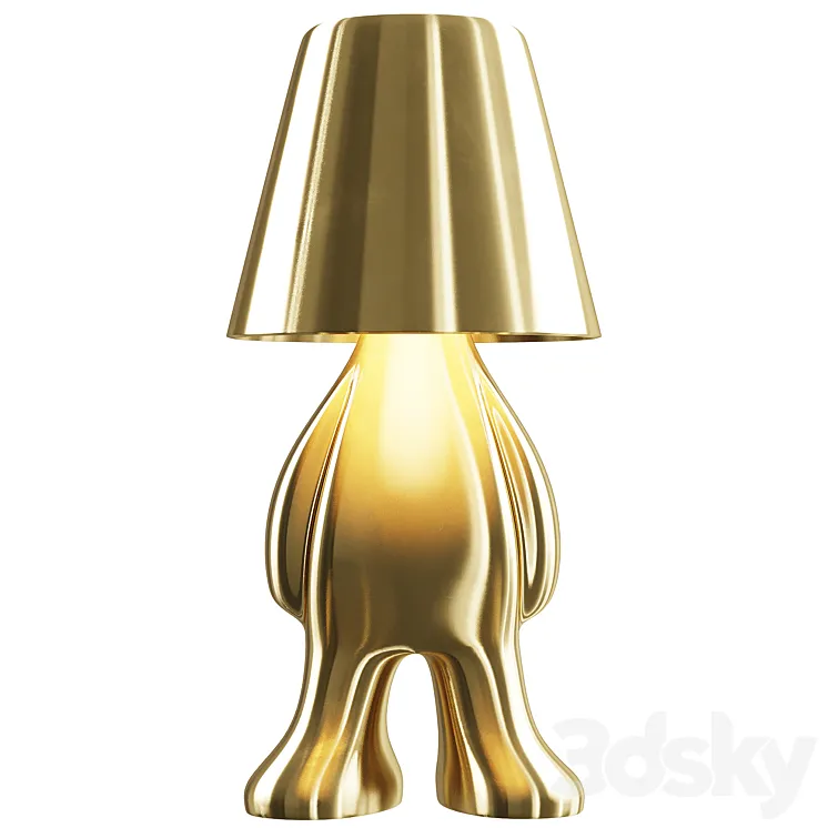 Table lamp GOLDEN BROTHERS By Qeeboo 3DS Max