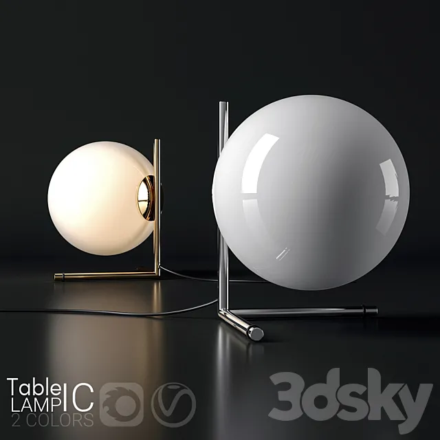 Table lamp  IC 2 3DSMax File