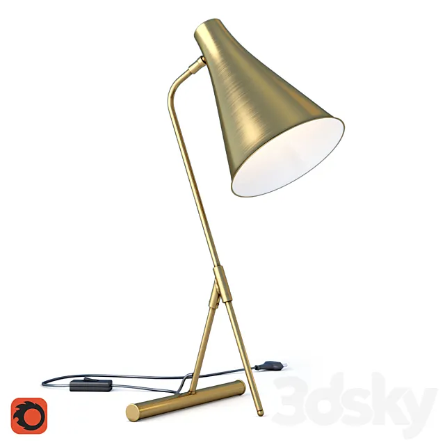 Table lamp La Redoute Jameson 3ds Max