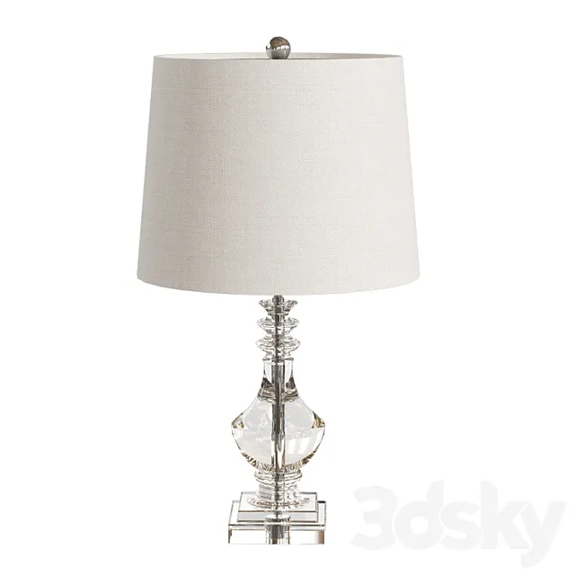 Table Lamp Lehome F269 3DS Max Model