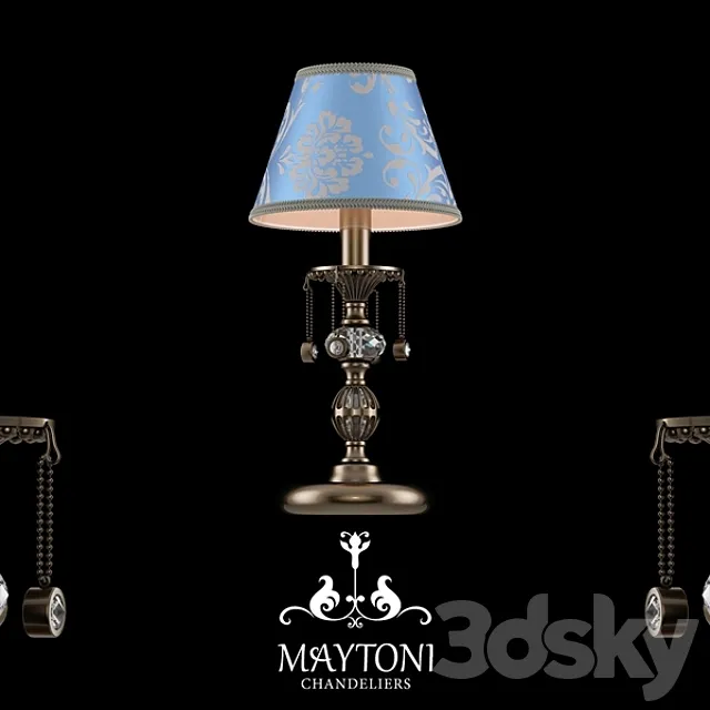 Table lamp Maytoni ARM098-22-R 3DSMax File