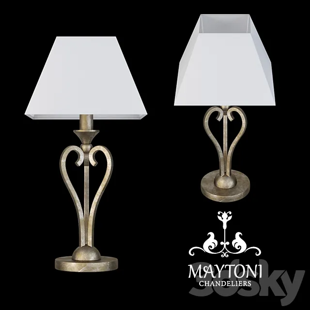 Table lamp Maytoni ARM854-11-G 3DSMax File