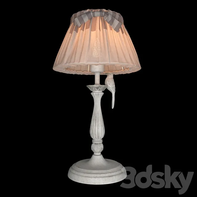 Table lamp Maytoni Bird ARM013-11-W 3DSMax File