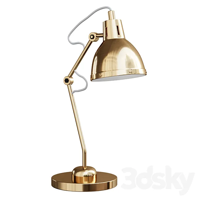 Table lamp Metallic Penn Task Lamp Collection work lamp 3ds Max