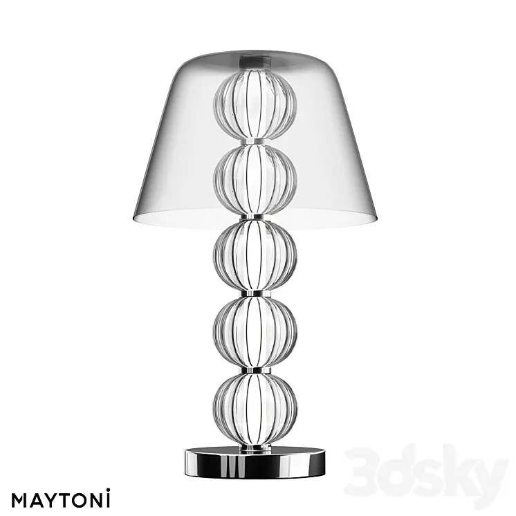 Table lamp MOD555TL-L9CH5K OM 3DS Max