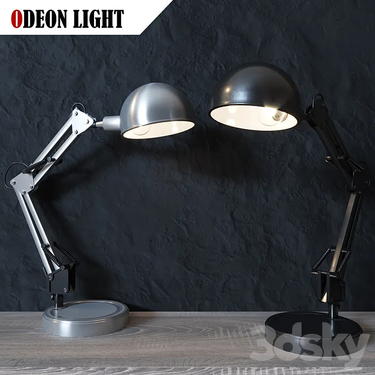 Table lamp Odeon Light 2323 \/ 1T Iko and Odeon Light 2324 \/ 1T Iko 3DS Max