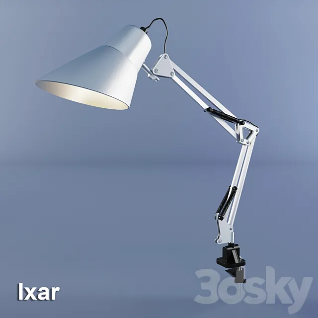 Table lamp office Ixar 3DSMax File
