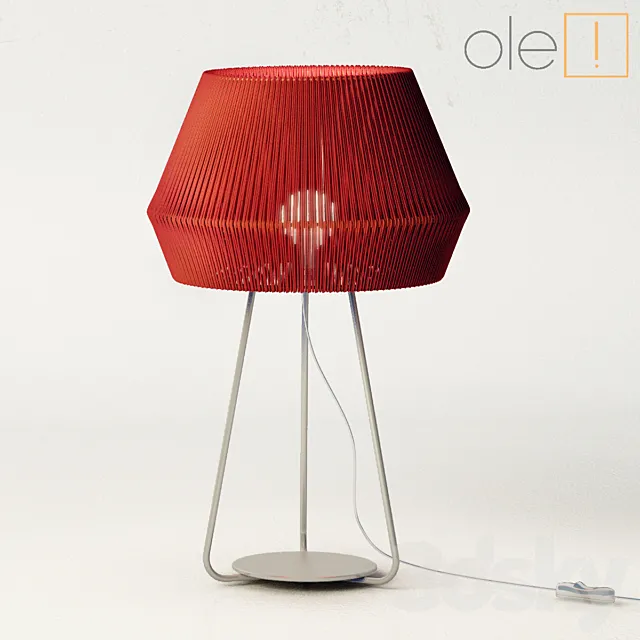 Table lamp Ole Banyo 3DS Max Model