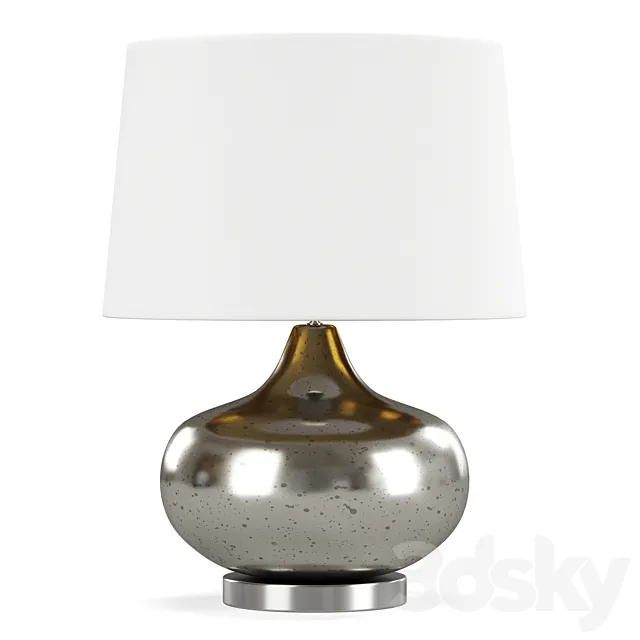 Table lamp Phoebe Dantone Home mirrored 3DS Max Model