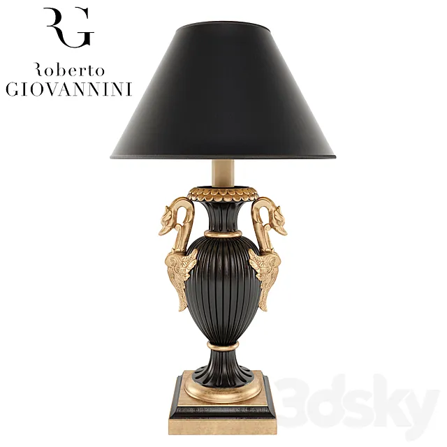 Table lamp Roberto Giovannini _ Chelini 3DS Max Model