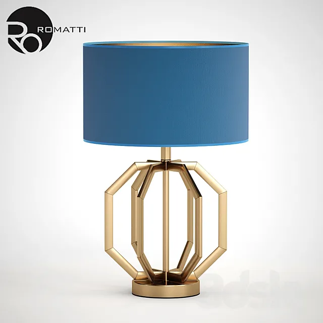 Table lamp Romatti Mersey 3ds Max