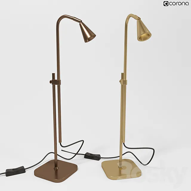 Table lamp Roslyn 3ds Max