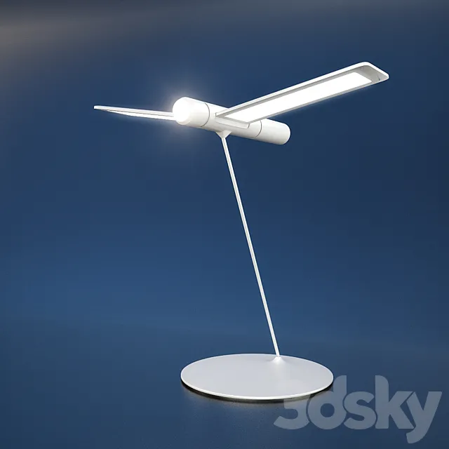 Table Lamp Seagull Table 3DSMax File