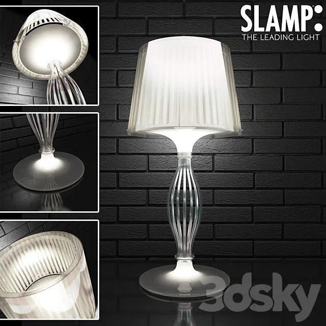 Table lamp Slamp Liza 3DSMax File