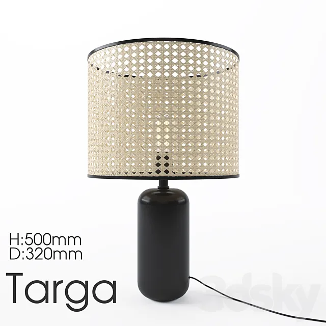 Table lamp Targa 3DSMax File