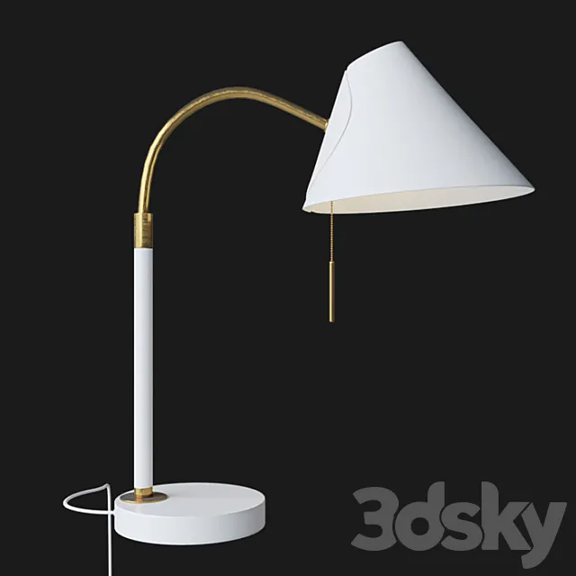 Table lamp “Task Lamp” by “West Elm” 3DSMax File