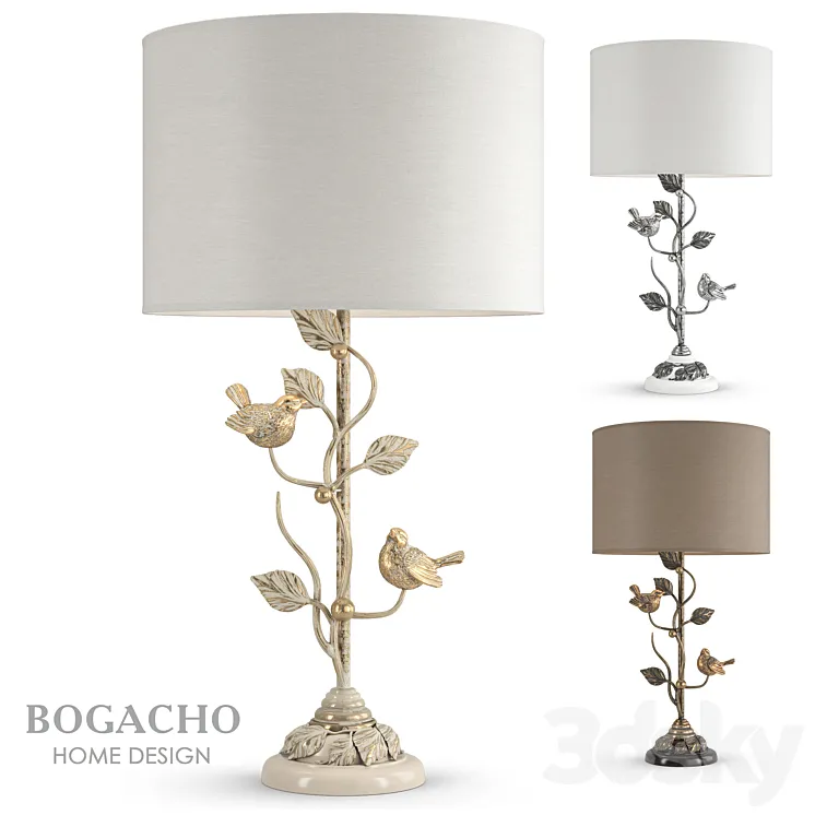Table lamp Terra Spring Vintage 3DS Max