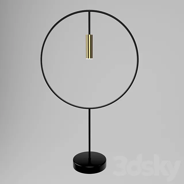 Table lamp with dimmer 3DSMax File