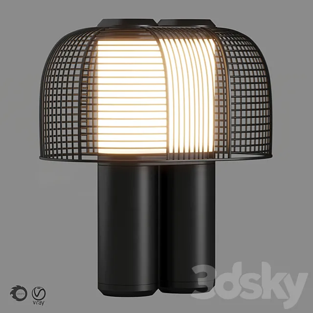 Table lamp YASUKE DCW éditions 3DSMax File