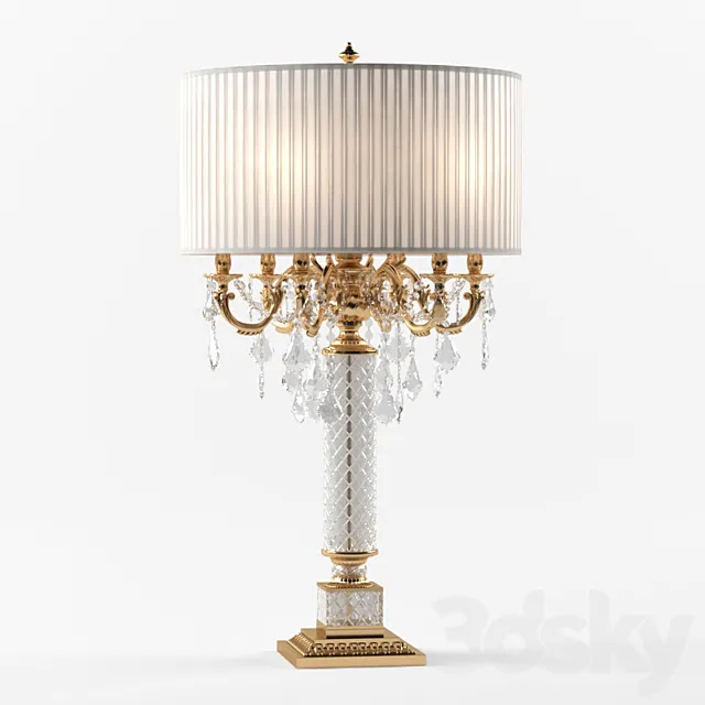 Table lamp Zanaboni 3ds Max