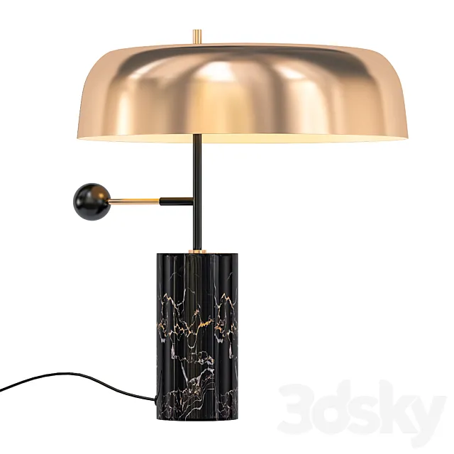 Table lamps 3ds Max